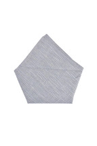 Armani Pocket Square Collezioni Mens Handkerchief  Classic Cotton Blue 3... - $60.73