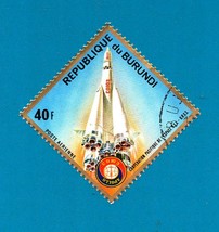 Burundi 1975 Apollo-Soyuz Space Mission Stamp (1 of 16 in set) - $1.99