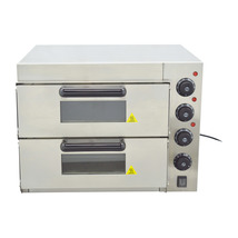 110V 3KW Commercial Double-decker Pizza Electric Oven Toaster  - £364.86 GBP