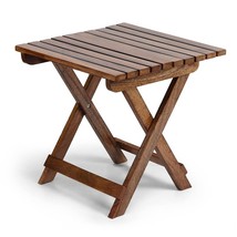 Coffee Table Wooden Foldable Center Table for Living Room (15 INCHES) - £53.28 GBP