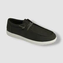 Sun + Stone Men&#39;s Green Brian Casual Comfort Slip-On Shoes Size 9M - $17.33