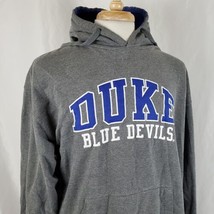 Duke Blue Devils Hoodie Sweatshirt Adult XL Gray Pullover Sewn Letter NCAA - $23.99