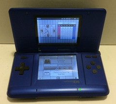 Original Nintendo DS Blue Handheld Video Game Console works with Broken ... - $72.42