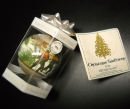 Mill Falls Studio Christmas Ornament 1979 Christmas Snow Currier and Ive... - $13.99