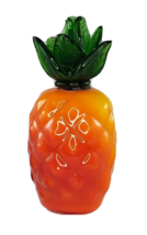 Art Glass Pineapple Fruit Fake Faux Home Decor - £11.86 GBP