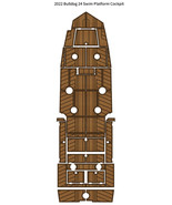 2022 Bulldog 24 Swim Platform Step Cockpit Pad Boat EVA Foam Teak Deck F... - $1,503.11 CAD