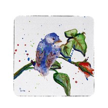 Betsy Drake Betsy&#39;s Blue Bird Coaster Set of 4 - £27.82 GBP