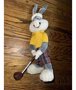 Vintage Bugs Bunny Golf Plush 18&quot; 50th Anniversary 1990 Looney Toons wit... - €10,31 EUR