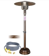 Patio Heater With Adjustable Height For Natural Gas That Can Be Used For - £364.06 GBP