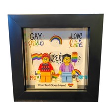 LGBT Personalised LEGO® Gift. Celebration Gift For Him &amp; Her - $384.44 MXN