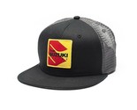 Factory Effex Team Suzuki Racing Trucker Snapback Hat Cap Snap Back Adju... - £24.01 GBP