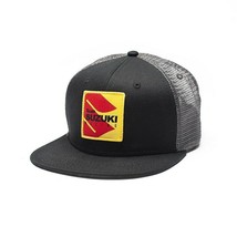 Factory Effex Team Suzuki Racing Trucker Snapback Hat Cap Snap Back Adjustable - £23.66 GBP
