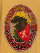 NWOT - Salty Dog Lager Hilton Head Island Size M Double-Sided Short Sleeve Tee - £15.68 GBP