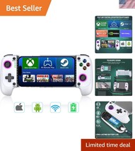 Anti-Drift Wireless Game Controller with Hall Effect Joystick for iPhone... - $71.49