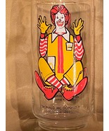 VIntage McDonald&#39;s Collector Series Ronald McDonald 5.5&quot; Glass Pre-Owned... - $314.05 MXN