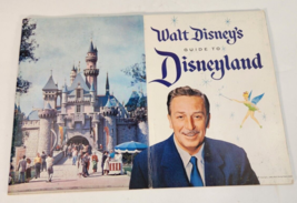 1959 Disneyland CA Brochure Walk Disney&#39;s Guide to Disneyland Tinkerbell... - £13.23 GBP