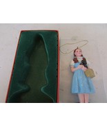 KURT ADLER 1999 WIZARD OF OZ ORNAMENT DOROTHY &amp; TOTO THERES NO PLACE LIK... - £11.63 GBP