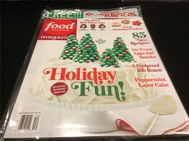 Food Network Magazine Dec 2021 Holiday Fun! 85 New Recipes, Free Holiday Cookbk - £9.39 GBP