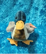 Ty Beanie Baby &quot;JAKE&quot; The Mallard Drake Duck, 1998 Plush Duck NWT - $75.96 MXN