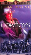 The Cowboys [VHS 1998] 1972 John Wayne, Bruce Dern, Slim Pickens - £0.88 GBP
