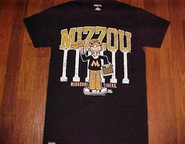 Jansport 2010 NCAA Missouri Tigers College Student Mort Walker Black T-Shirt S - £16.88 GBP