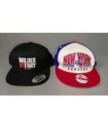NHL New York Rangers WBA Tyson Fury Caps Hats 2pc Lot - €154,23 EUR