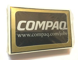 Compaq Vintage Computers 80s 90s New Gemaco Plastic Coated Playing Cards Sealed - £10.07 GBP
