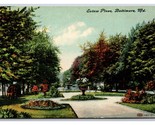 Eutaw Place Gardens Baltimore Maryland MD DB Postcard N24 - £1.55 GBP
