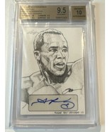 Sugar Ray Leonard signatured Leaf hand drawn masterpiece1/1 pop Platinum... - $9,464,254.84 MXN