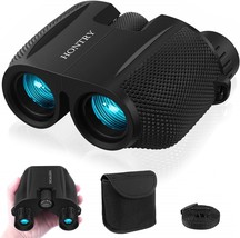 Hontry 10X25 Compact Binoculars For Bird Watching, Theater And Concerts, - £30.41 GBP