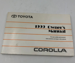 1999 Toyota Corolla Owners Manual Handbook OEM P03B27006 - £21.54 GBP