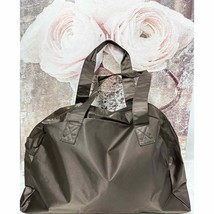 VTG RETRO NOS Brown Nylon Gym Bag Exclusively for Bloomingdales  XL - $42.77