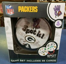 MasterPieces Spot It Green Bay Packers NFL Football Card Game Box Damage - $19.79