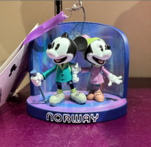 Walt Disney World Epcot Mickey Minnie Mouse Norway Ornament NEW - $37.90