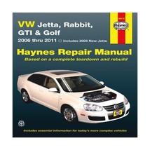 VW Jetta, Rabbit, GTI and Golf 2006-2011 Repair Manual (Haynes Automotive Repair - £39.76 GBP