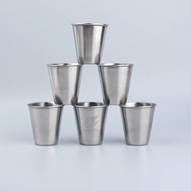 6 Pack Stainless Steel Shot Cups Metal Espresso Glass Barware 2 Ounce - $15.84 6 Pack Stainless Steel Shot Cups Metal Espresso Glass Barware 2 Ounce - $15.84