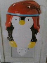 Christmas Wax Melt Warmer Plug-in  Penguin Fragrance Diffuser New - £60.91 GBP