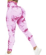 Womens High Waist Yoga Pants Tummy Control Workout Running Yoga - Size L - $202.80 MXN