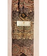 3 QUANTITY BUNDLE LOT DESIGNER COBURNE SQUARE, BILL BLASS, BROWN STRIPED... - $42.37 CAD
