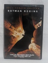 Batman Begins (DVD, 2005, Full Screen Edition) - £5.32 GBP