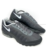 Nike Men’s Air Max Invigor Print Dark Grey Black Sneaker Sz 9.5 Shoe 749... - $925.78 MXN