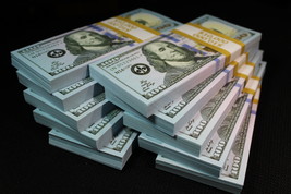 50,000 Full Print Prop Movie Money Prop Money Real Looking New Style Copy $100s - £26.96 GBP