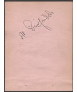 1940&#39;S SIGNED ALBUM PAGE X2 AL GIONFRIDDO BUD BYERLY PIRATES DODGERS CAR... - $269.47 MXN