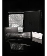 S.T. Dupont Black Leather Pen Holder Case NIB - $225.00
