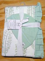 Honest Baby Clothing Organic Stroller Mint Blanket &amp; Cap Set Baby Shower... - $18.94