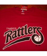 WISCONSIN TIMBER RATTLERS BASEBALL T-Shirt SMALL NEW w/ TAG Milwaukee Br... - $376.33 MXN