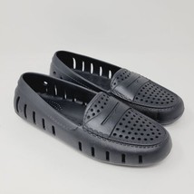 Floaters Driving Loafers womans Size 7 slip on Perforted Rubber Shoes - £42.96 GBP