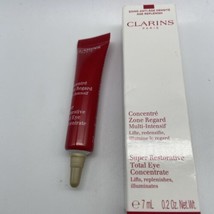 Clarins Super Restorative Total Eye Concentrate (7mL / 0.2oz) NEW AND BOXED - £10.27 GBP