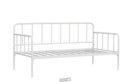 Signature Design by Ashley Trentlore Day Bed Platform White Twin Steel F... - $265.99