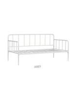 Signature Design by Ashley Trentlore Day Bed Platform White Twin Steel F... - £211.99 GBP